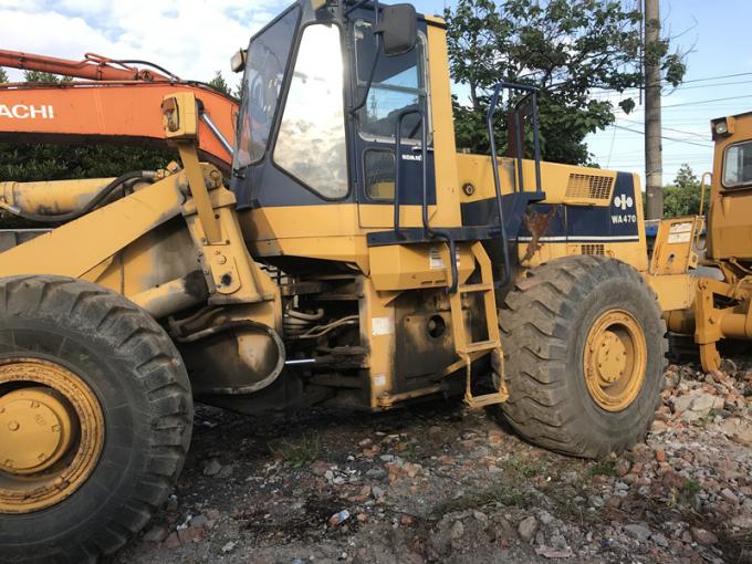 Original paint Used KOMATSU WA4701 Wheel Loader S/N 21099 Made in japan