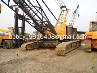 China Kobelco 150 Ton Used Crawler Crane For Sale Indonesia supplier
