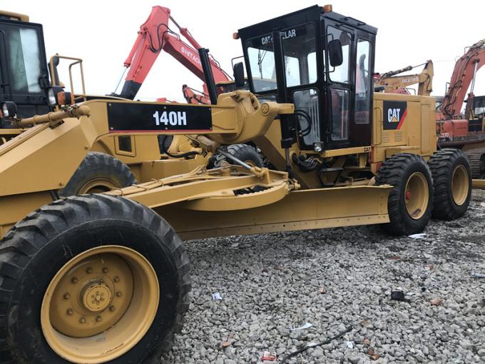 Used Caterpillar 140H Motor Grader 3 shanks ripper
