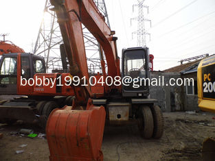 China Used HITACHI WHEEL EXCAVATOR EX120WD FOR SALE ORIGINAL JAPAN supplier