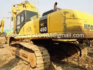 China USED KOMATSU PC450-7 45T EXCAVATOR SALE ORIGINAL JAPAN USED KOMATSU EXCAVATOR PC450-7 SALE supplier