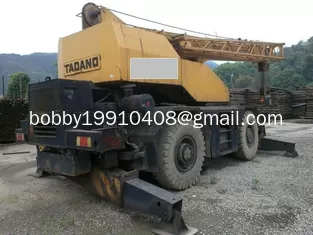 China USED TADANO TR-180E 18t Rough terrain crane for sale original japan supplier