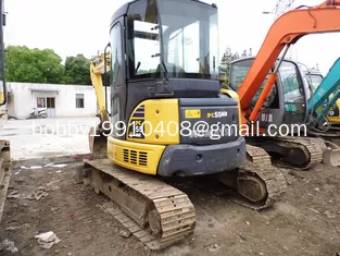 China Used KOMATSU PC55MR-2 Mini Excavator Sale Original japan supplier