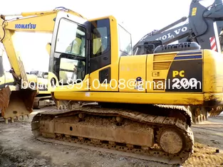 China USED KOMATSU PC200-8 CRAWLER EXCAVATOR FOR SALE MADE IN JAPAN supplier