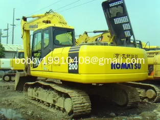 China USED KOMATSU PC200-7 CRAWLER EXCAVATOR  ORIGINAL JAPAN KOMATSU PC200 SALE supplier