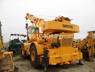 China USED GROVE RT750 50t ROUGH TERRAIN CRANE FOR SALE supplier