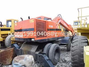 China Used HITACHI WH03 WHEEL EXCAVATOR FOR SALE Original Japan supplier