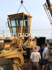 China Used CAT 140H Motor Grader Sold to Kenya Mombasa Port supplier