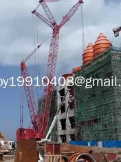 China Used MANITOWOC 18000 600 Ton Crawler Crane For Sale supplier