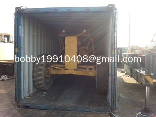 China Used KOMATSU GD661A Motor Grader Sold To Myanmar supplier