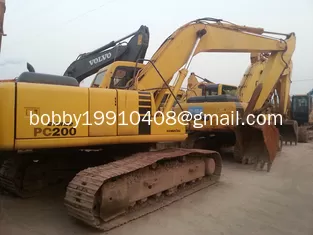 China Used Japan Excavator KOMATSU PC200 For Sale supplier