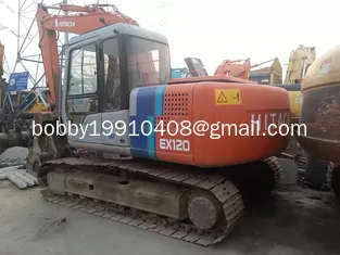 China Used HITACHI EX120-2 Excavator,Used HITACHI 120 Excavator supplier