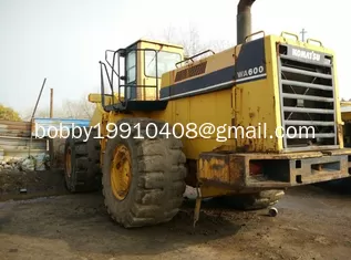 China Komatsu WA600 Used Wheel Loader For Sale China supplier