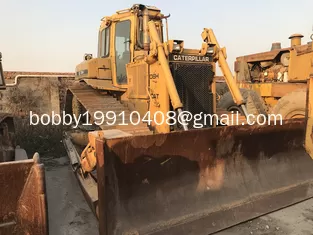 China Japan made Used Bulldozer Caterpillar D6H CAT 3306 Engine New track shoes supplier