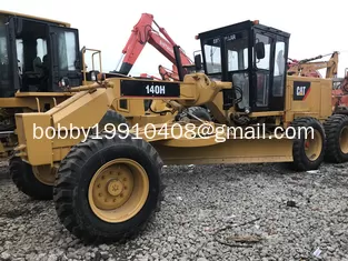 China Used Caterpillar 140H Motor Grader 3 shanks ripper supplier