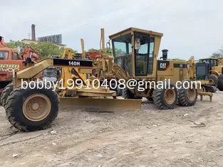 China 5 Shanks Ripper Used Caterpillar 140H Motor Grader/CAT 140 Grader Made in Brazil supplier