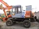 Used HITACHI WHEEL EXCAVATOR EX120WD FOR SALE ORIGINAL JAPAN supplier