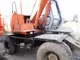 Used HITACHI WHEEL EXCAVATOR EX120WD FOR SALE ORIGINAL JAPAN supplier