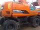 USED DOOSAN DH150W-7 WHEEL EXCAVATOR SALE DOOSAN DH150W-7 SALE supplier