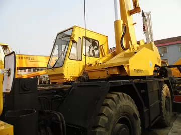 USED TADANO TR250M-5 ROUGH TERRAIN CRANE SALE supplier