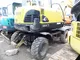 Used HYUNDAI R60W-7 mini Wheel Excavator For Sale supplier