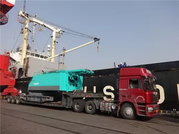 Used KOBELCO 150T CRAWLER CRANE SOLD TO Singapore supplier