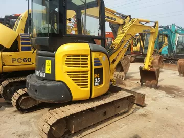 Used KOMATSU PC35MR-2 3.5 Ton Mini Excavator For Sale supplier