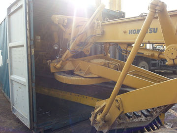 Used KOMATSU GD661A Motor Grader Sold To Myanmar supplier