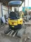 Used KOMATSU PC15 Mini Excavator For Sale with Rubber Track shoe supplier