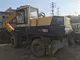 Original japan Used KOMATSU PW150-5 Wheel Excavator For Sale supplier